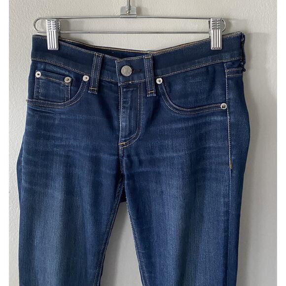 Rag & Bone Size 25 Skinny Jeans Dearborn Style# W1502K089DEA ALTERED - Picture 3 of 11